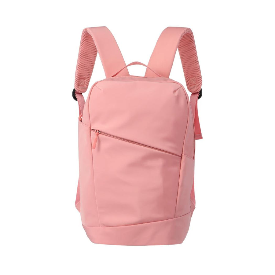 Diagonal Zipper Design Backpack(Pink)