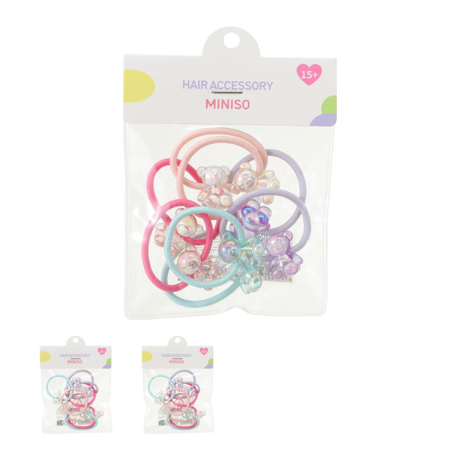 In-Bag Series Cute Pet Rubber Bands (8 pcs)
