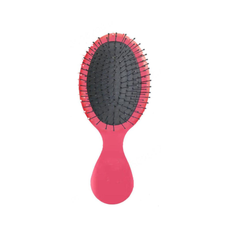 Classic Comfortable Series Mini Cushion Massager Hair Brush (Red)