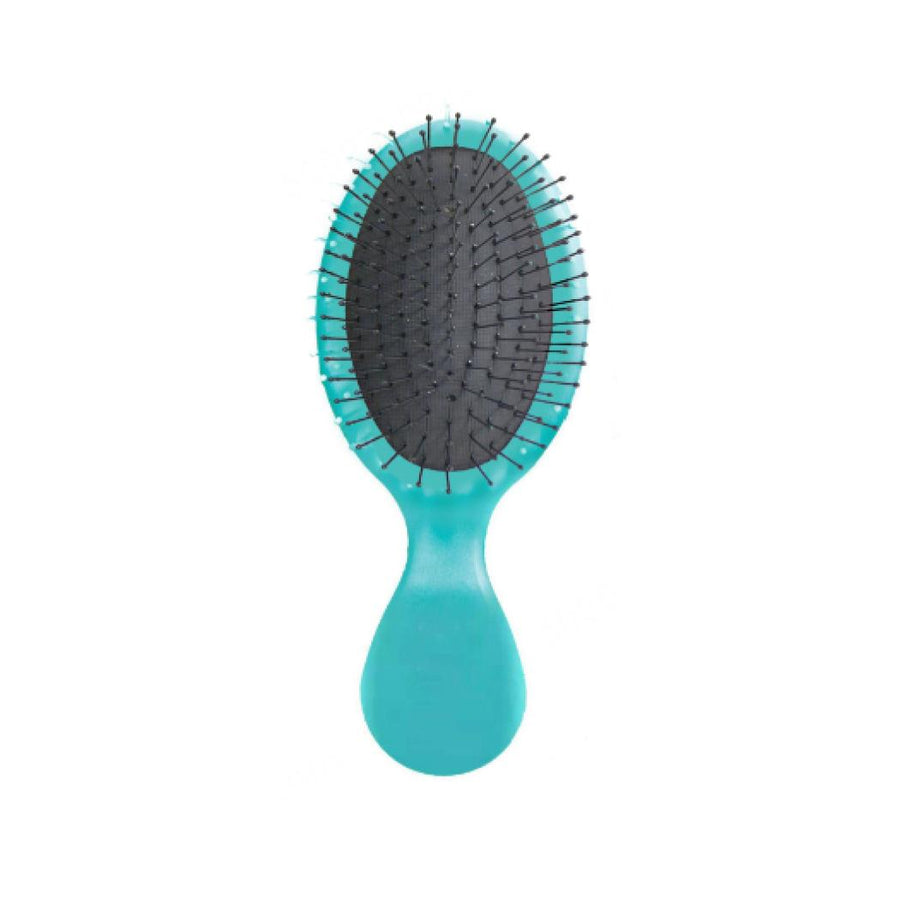 Classic Comfortable Series Mini Cushion Massager Hair Brush (Tiffany Green)