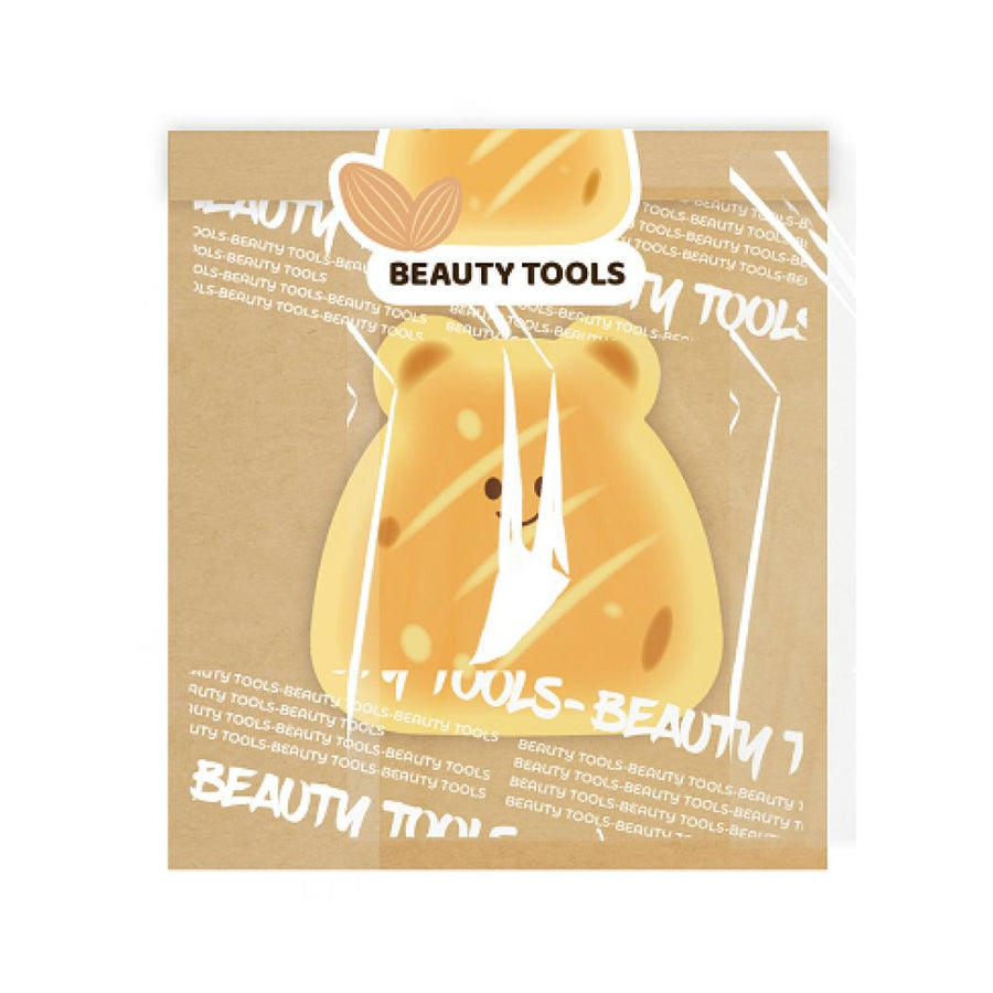 Pastry Series Bear Cookie Makeup Puff