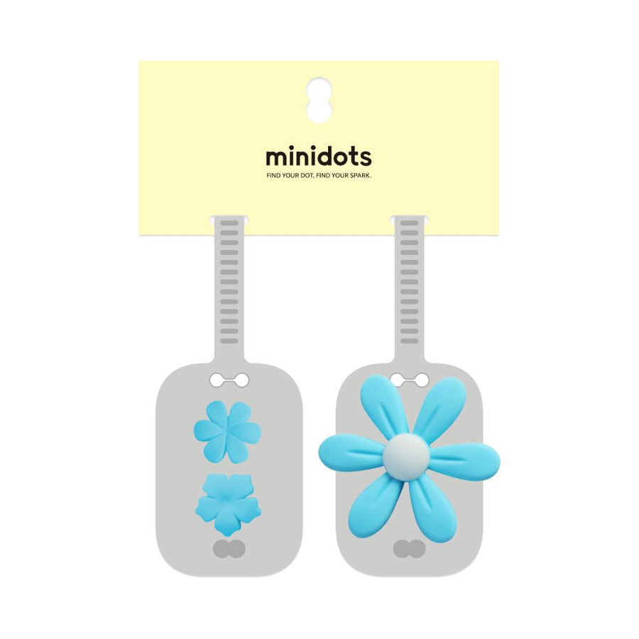 Silicone Flower Charms Set (Mint Green)