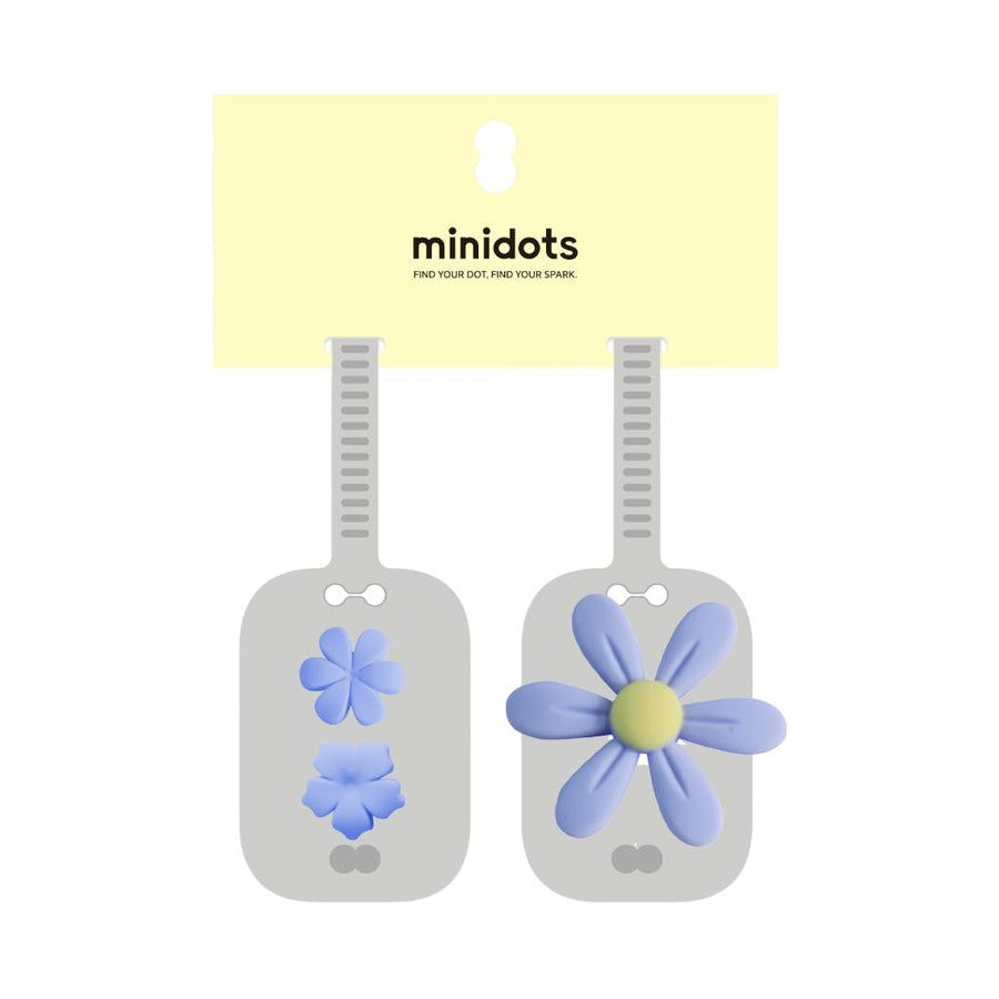 Silicone Flower Charms Set (Purple)