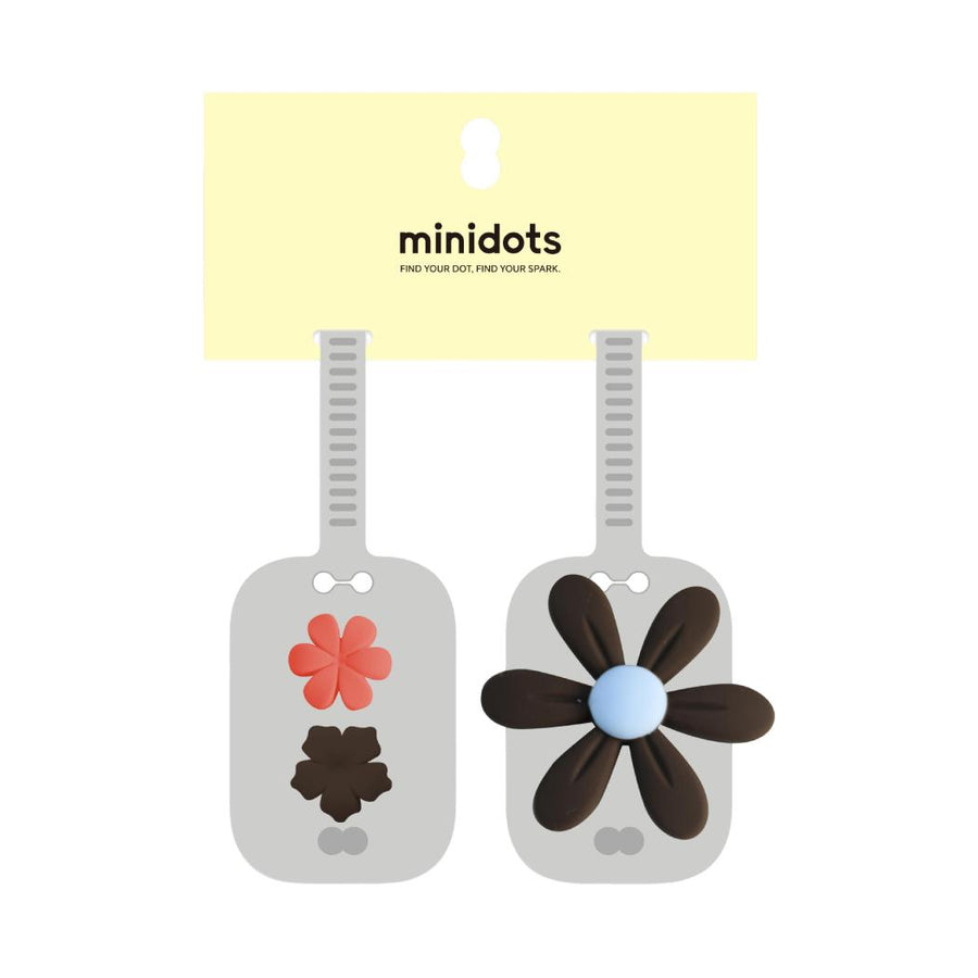 Silicone Flower Charms Set (Coffee)