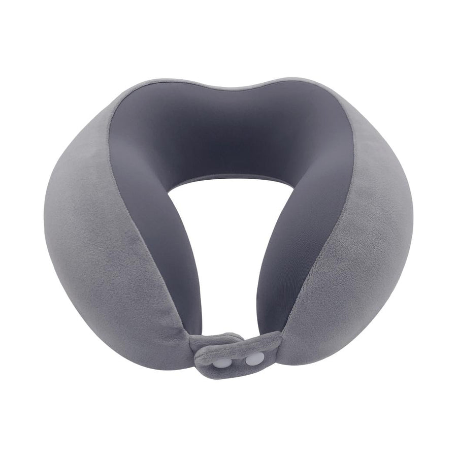 TOP1 Collection Memory Foam Neck Pillow(Gray)