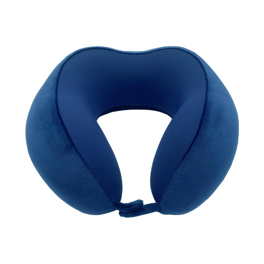 TOP1 Collection Memory Foam Neck Pillow(Navy Blue)