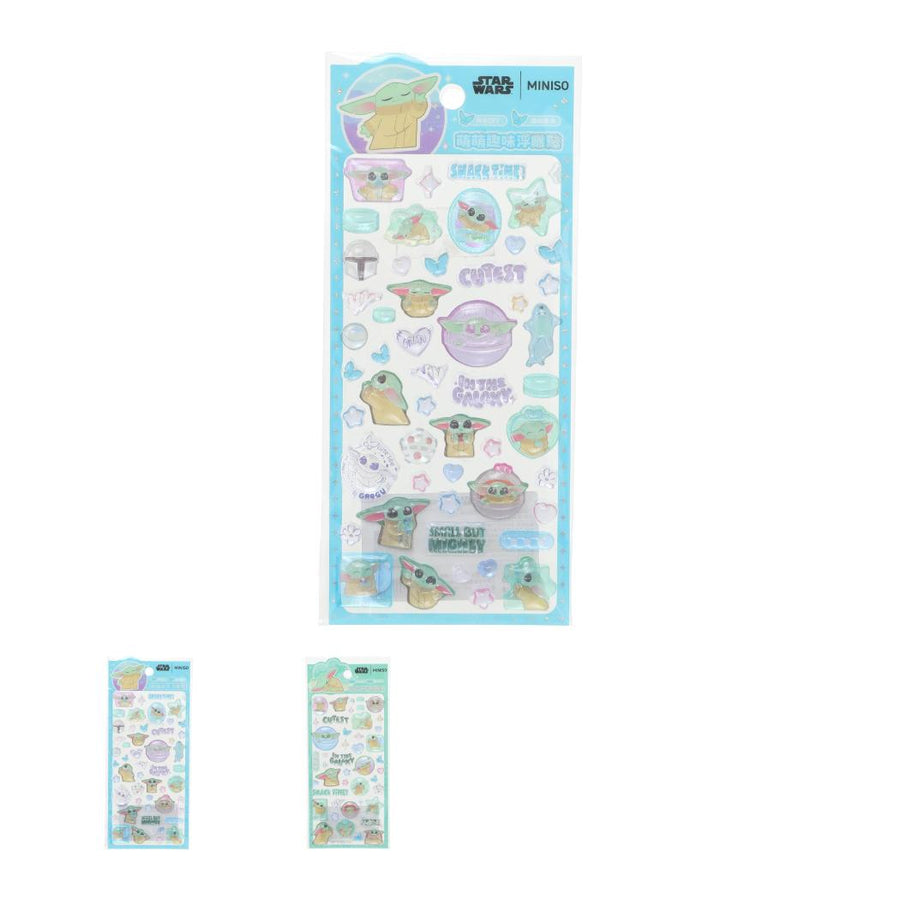 Star Wars Collection 3D Embossed Stickers (2 Assorted Styles)