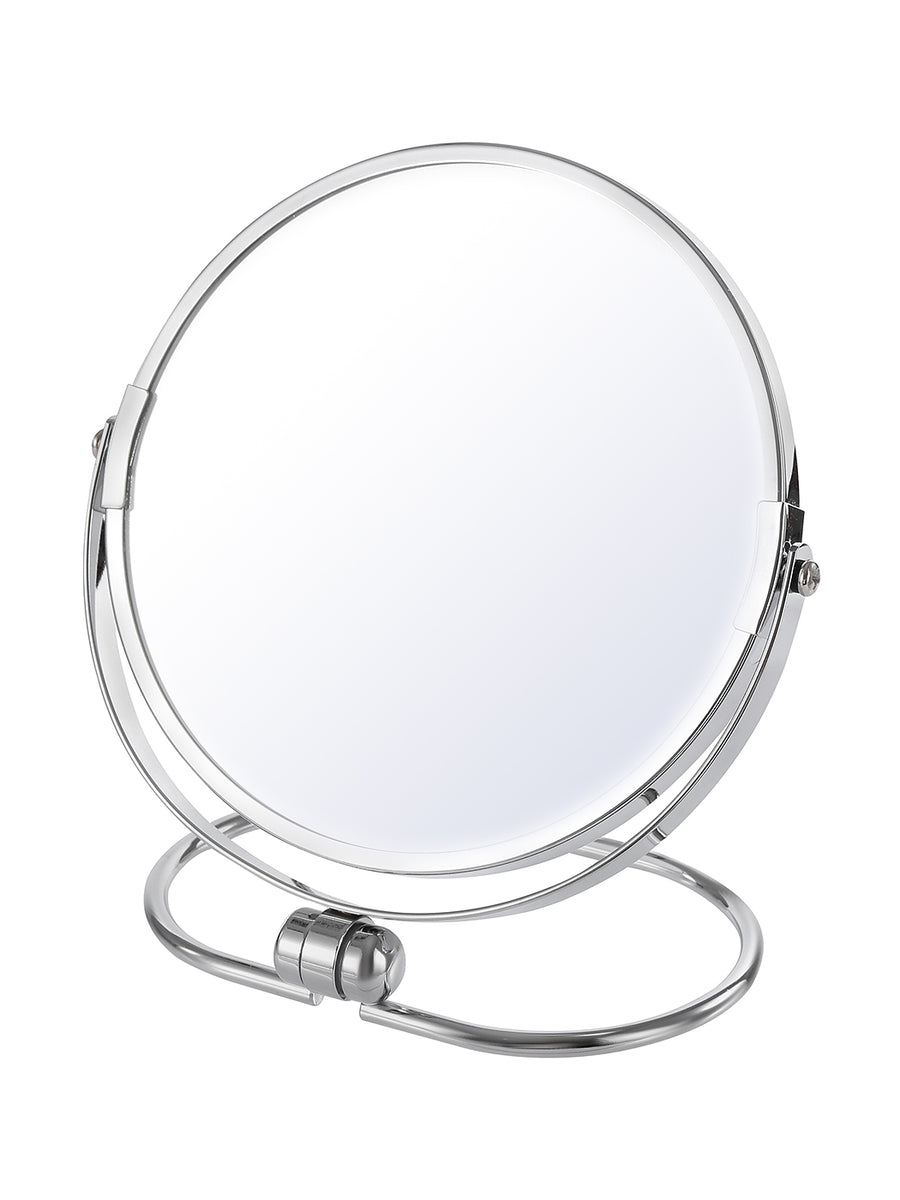 High-Quality Double-Sided Round Makeup & Beauty Mirror [7-inch]