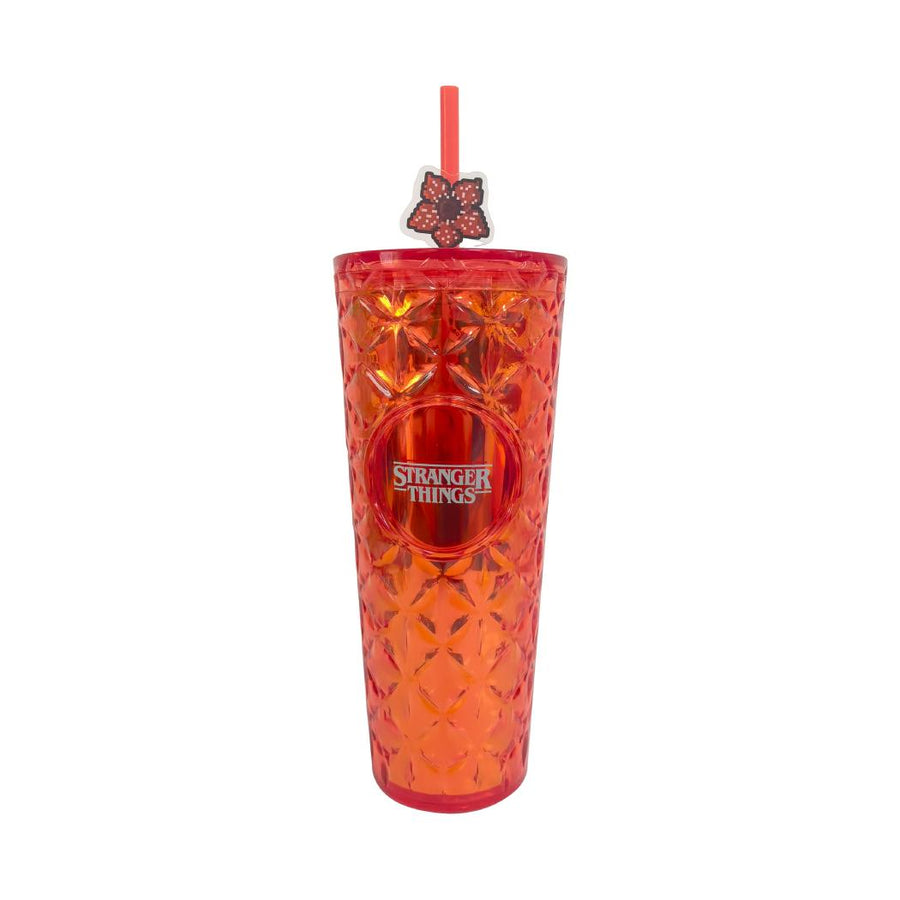 Stranger Things Collection Straw Plastic Bottle 750mL(Red)