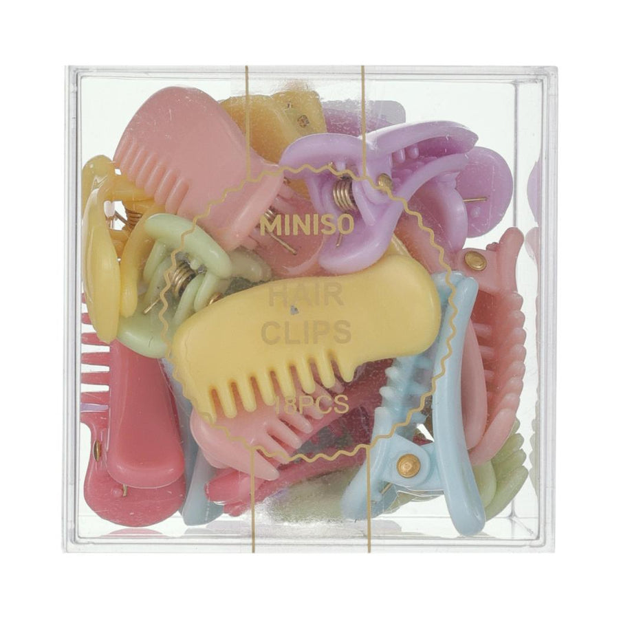 Basic Color Boxed Series Hair Clip (18 pcs)