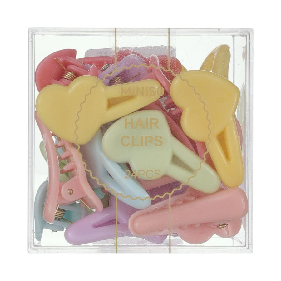 Basic Color Boxed Series Hair Clip (24 pcs)