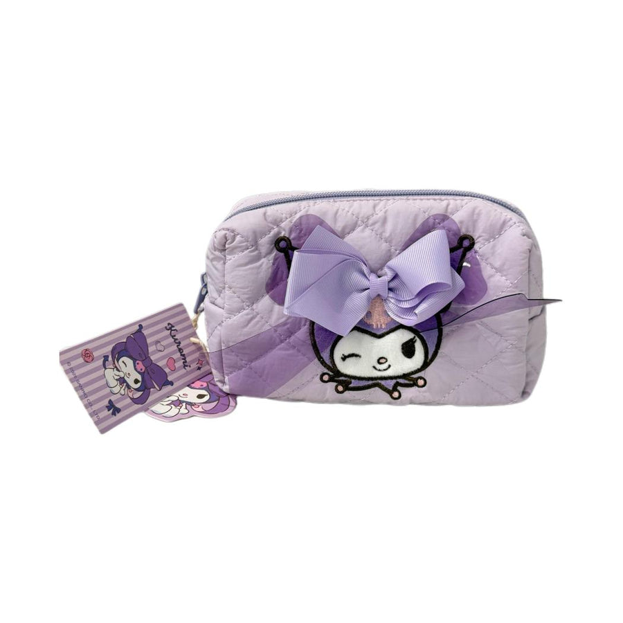 Kuromi Lovely Ribbon Collection Cosmetic Bag