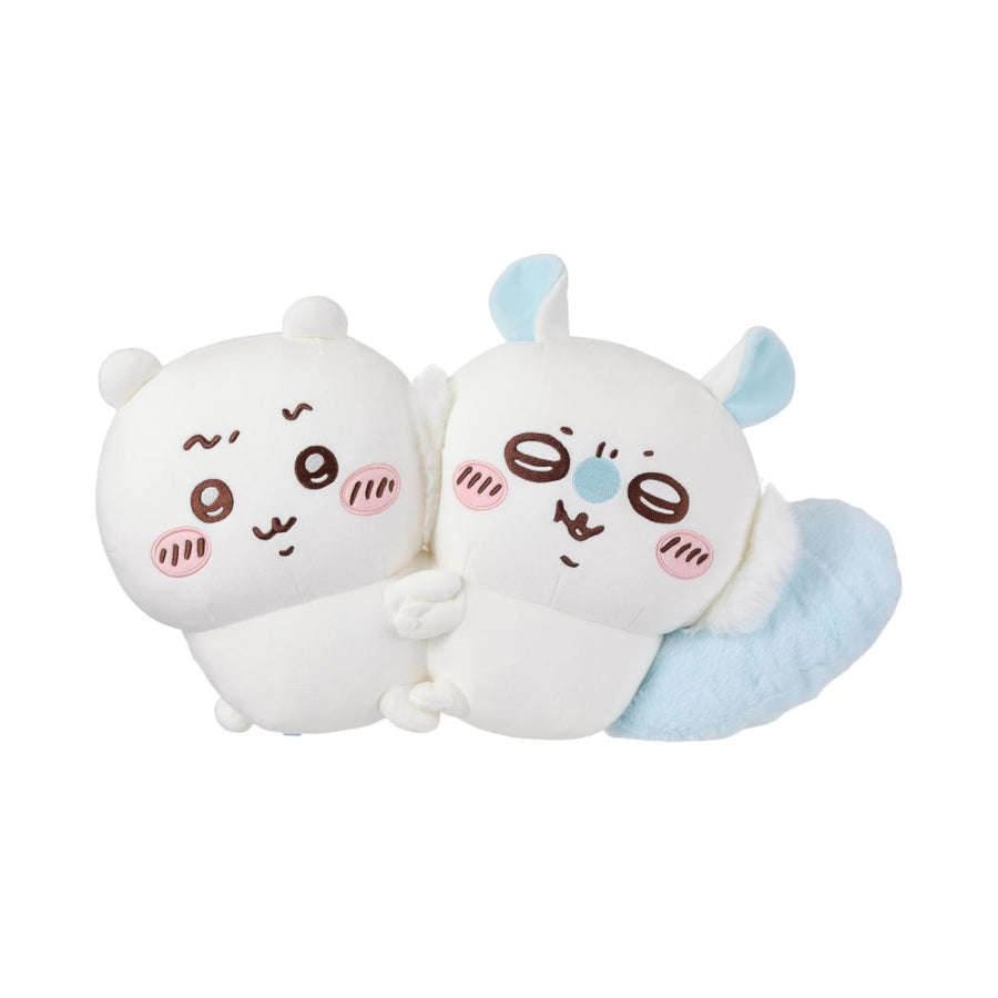 Chiikawa Collection Hugging Plush Toy (Chiikawa & Momonga)
