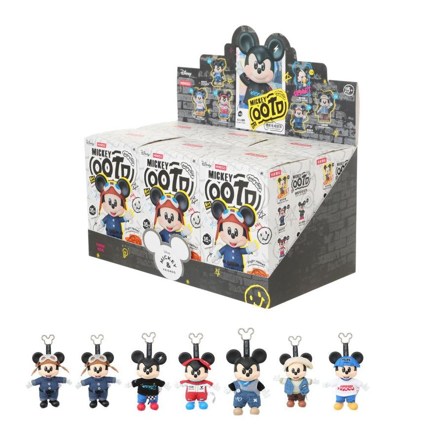 Disney Mickey OOTD Vinyl Plush Pendant