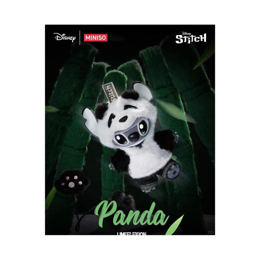 Disney Stitch GenZ Street Collection Panda Vinyl Plush