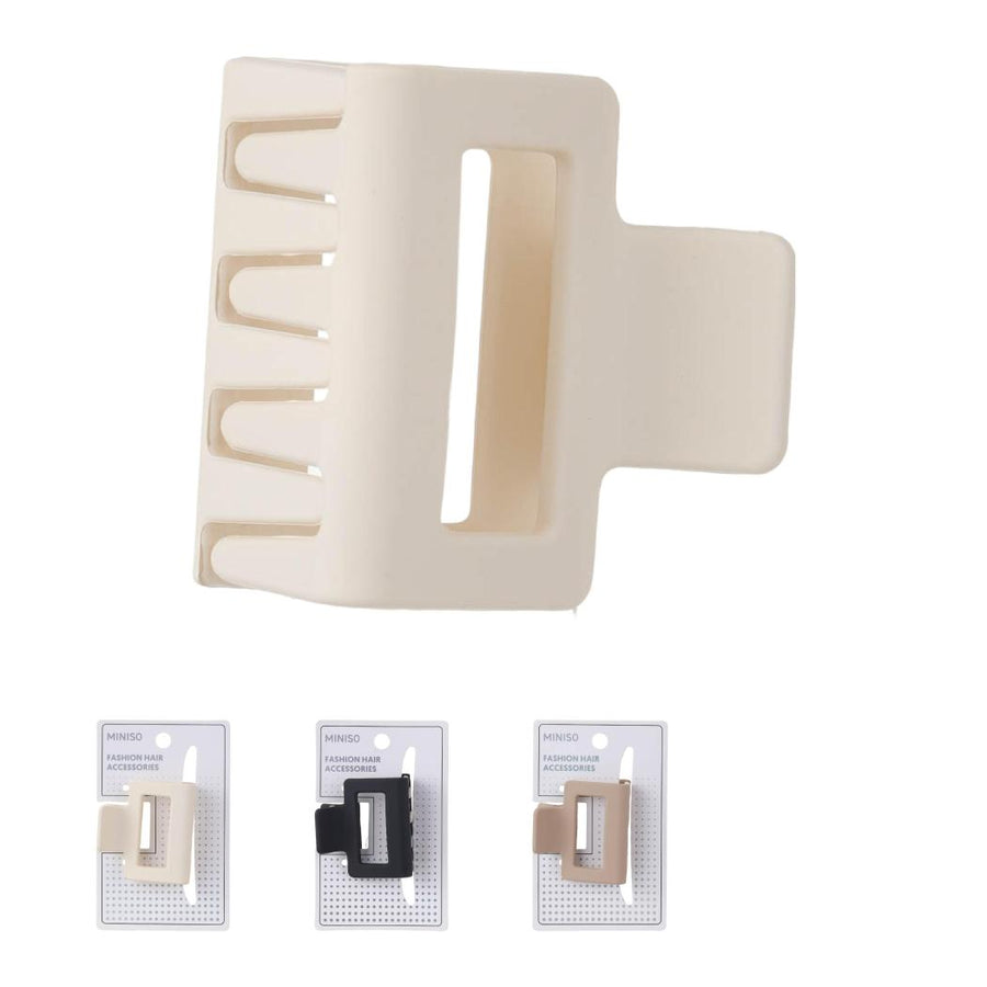 Basic Series Medium Rectangle Claw Clip