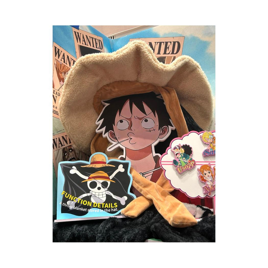 One Piece Collection Pirate Flag Throw Blanket