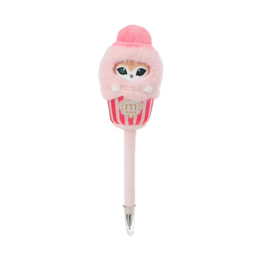 mofusand Ice Cream Collection Plush Pen (Creamy)