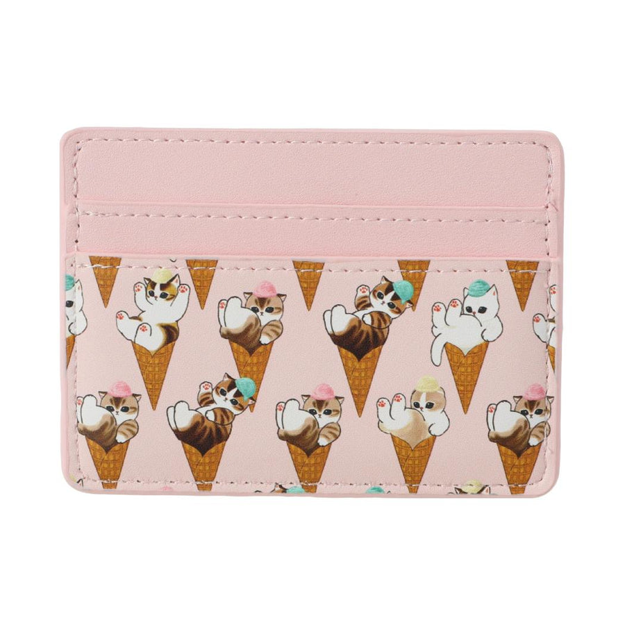 mofusand Ice Cream Collection Card Holder (Pink)