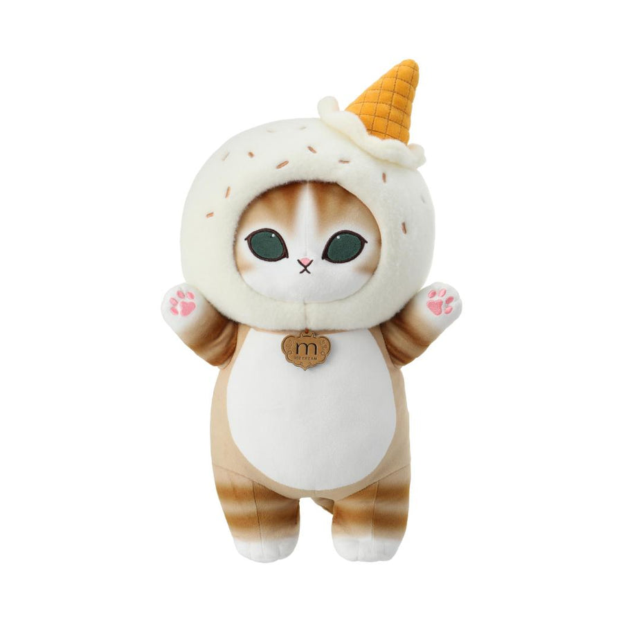 mofusand Ice Cream Collection Big Plush Toy (Yellow)