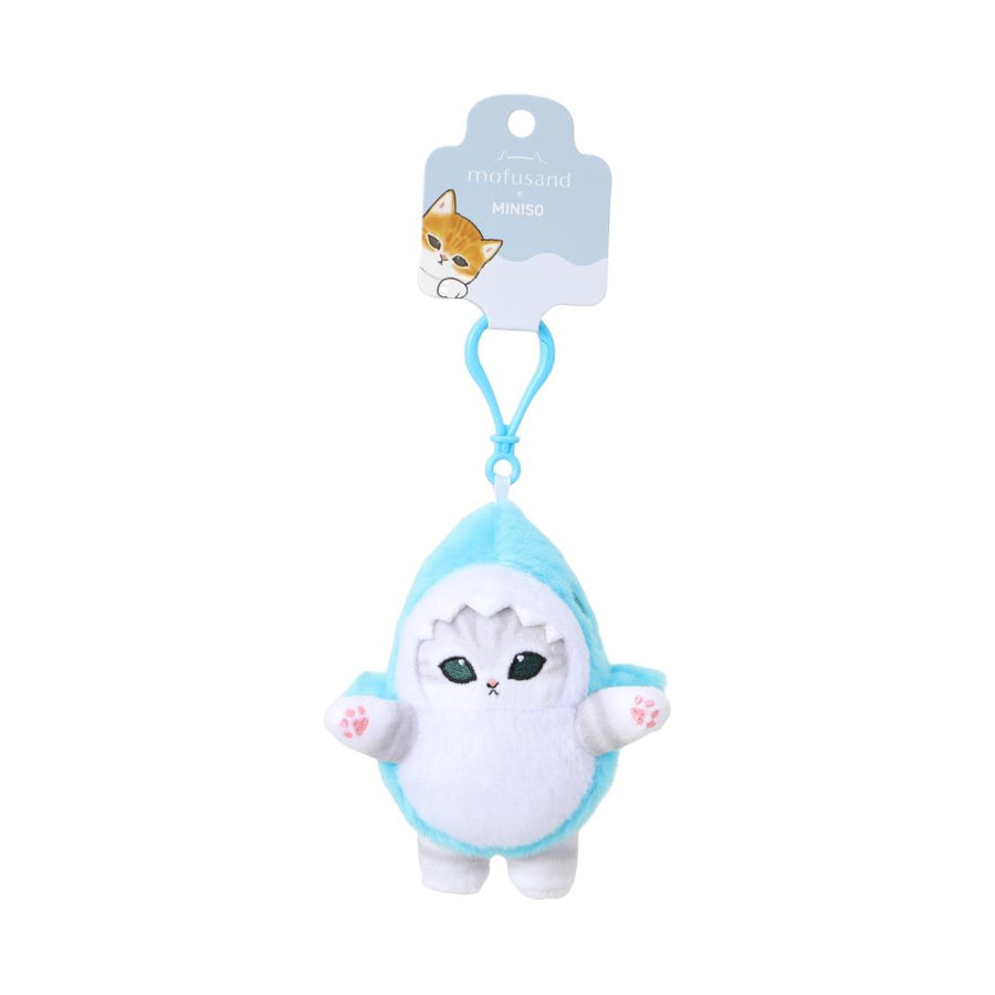 mofusand Ice Cream Collection Basic Plush Pendant (Blue)