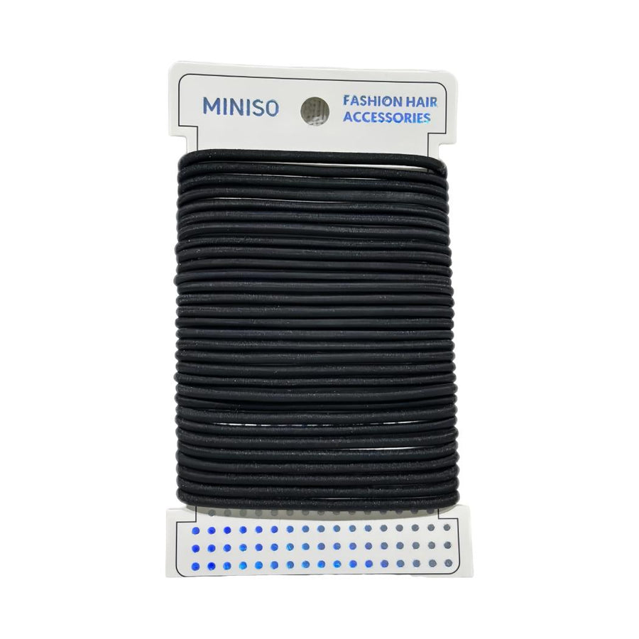3mm Black Rubber Band 30pcs
