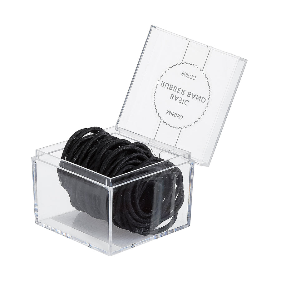 Black Small Hair Loop 80pcs