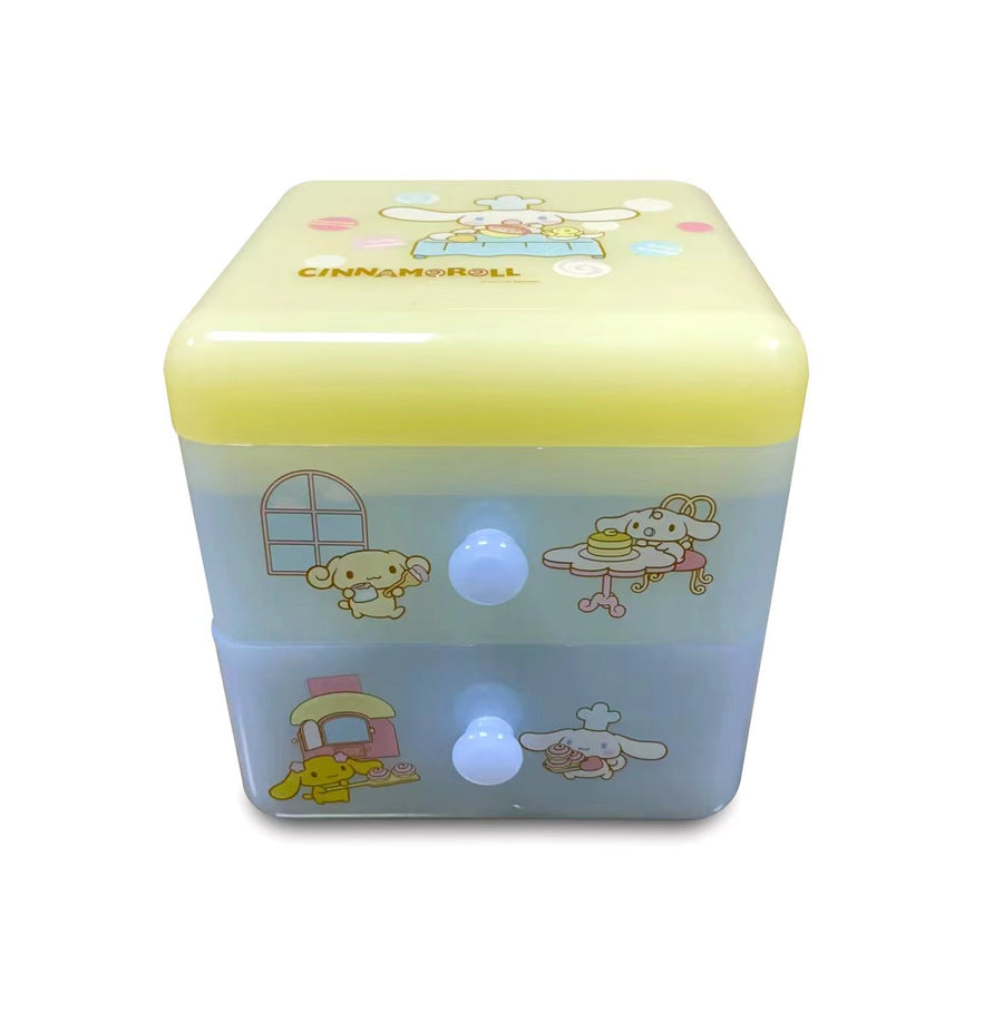 Sanrio Characters Desk Drawer Organizer (Yellow)