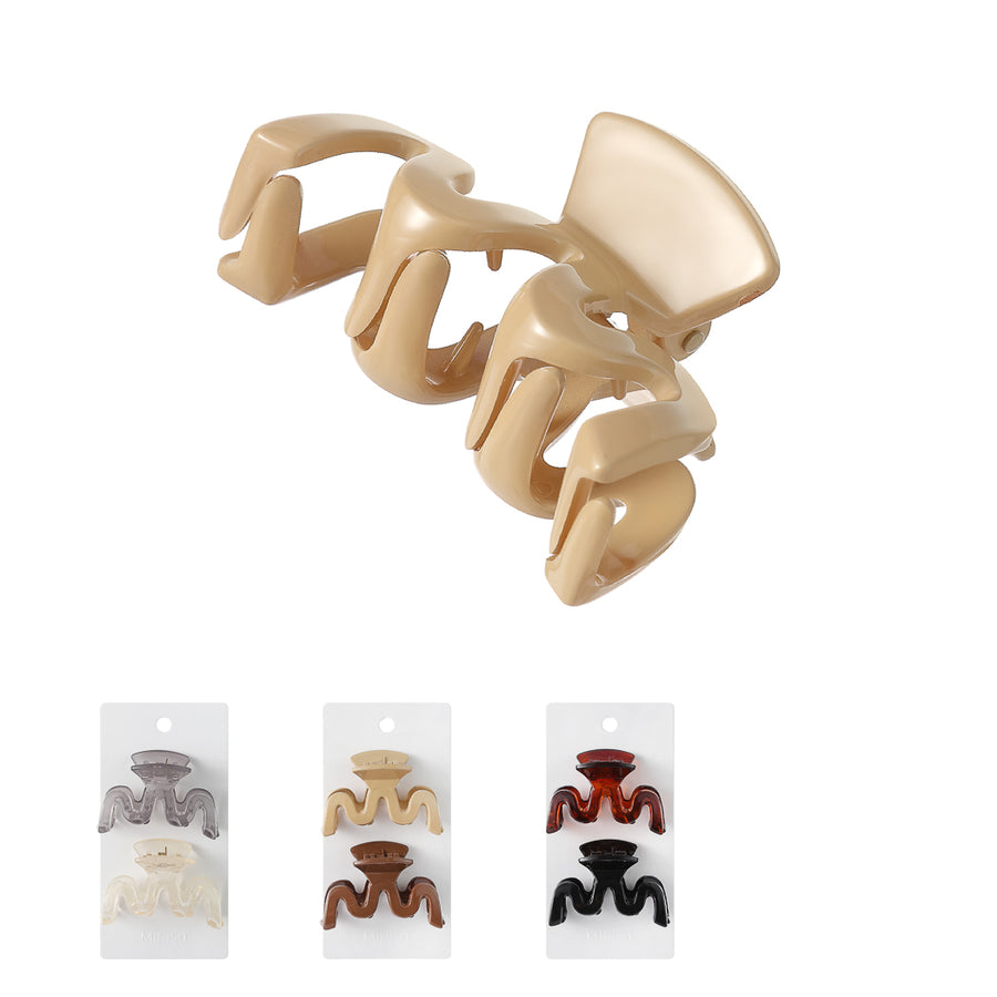 6.2cm Hair Claw Clip 2pcs