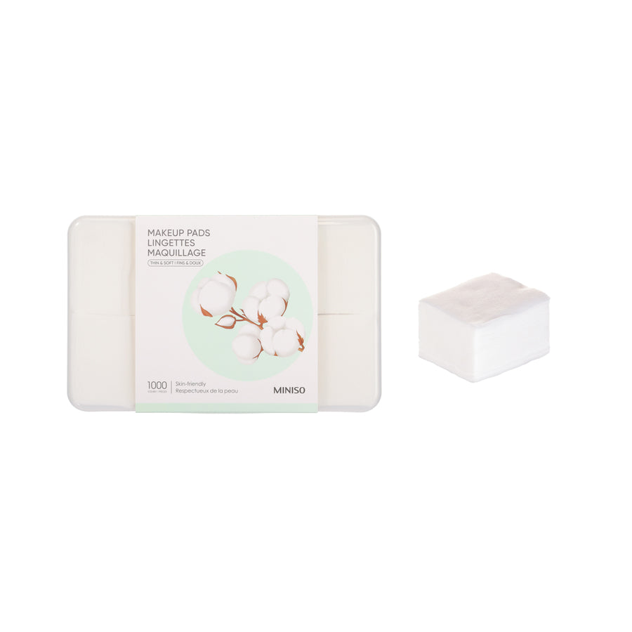 Makeup Pads with Container (1000 Count)