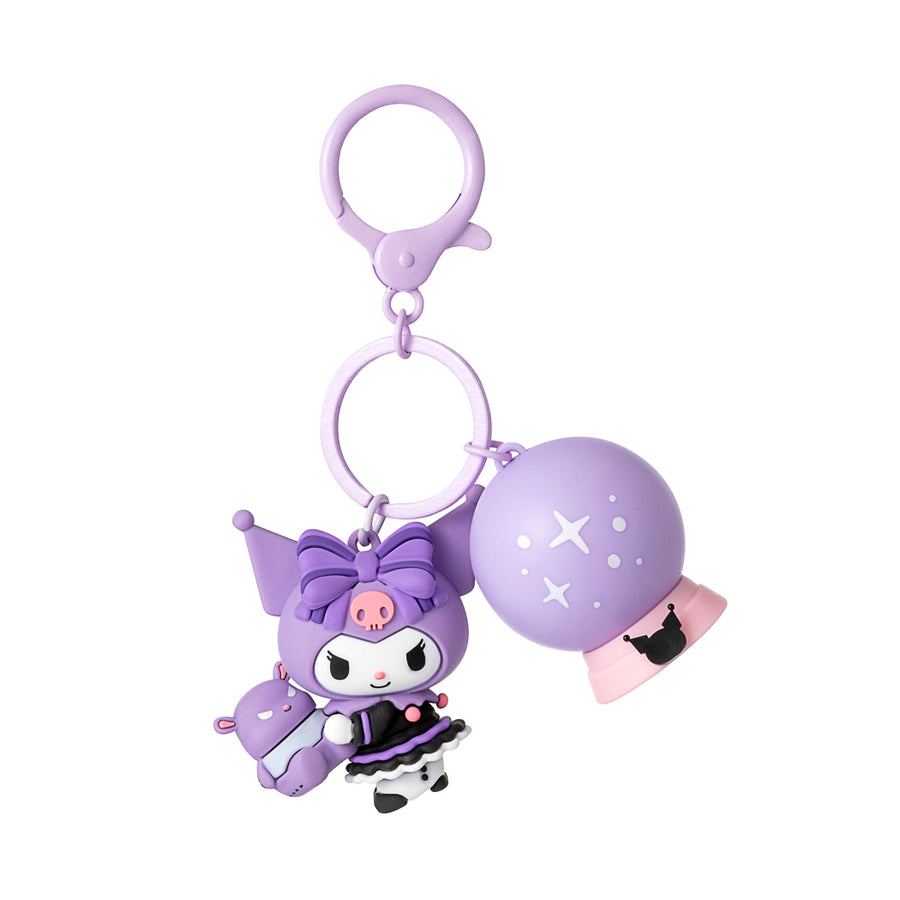 Kuromi LED Magic Ball Light-up Keychain