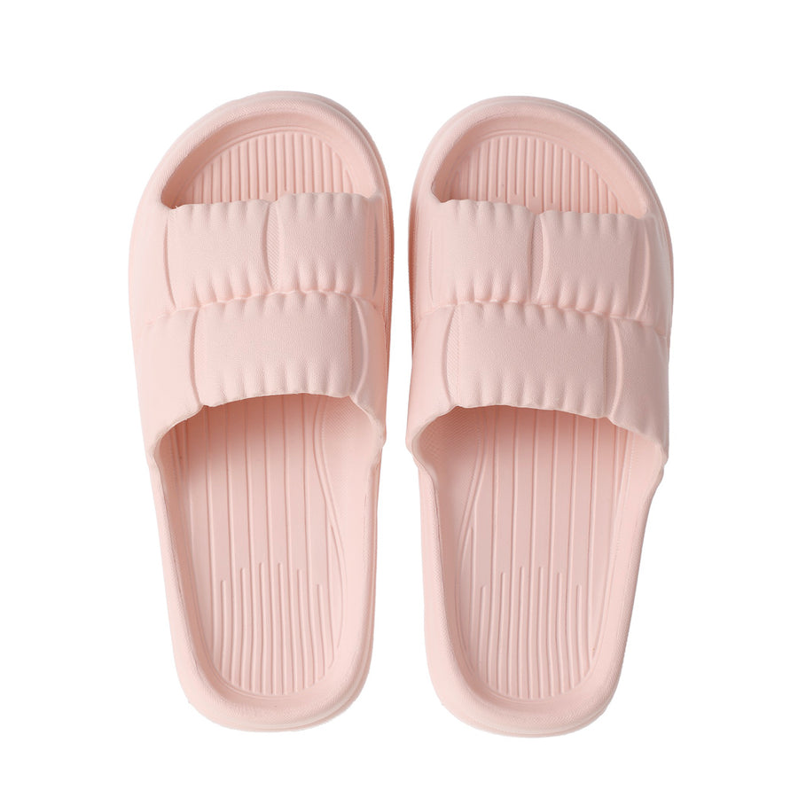 Fashion Petal Bathroom Slippers(Pink,37-38)