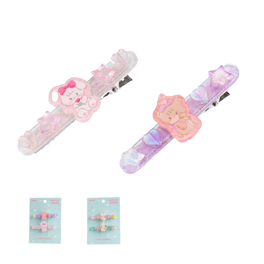 MIKKO Hair Clips in Pop Colors (2 pcs)