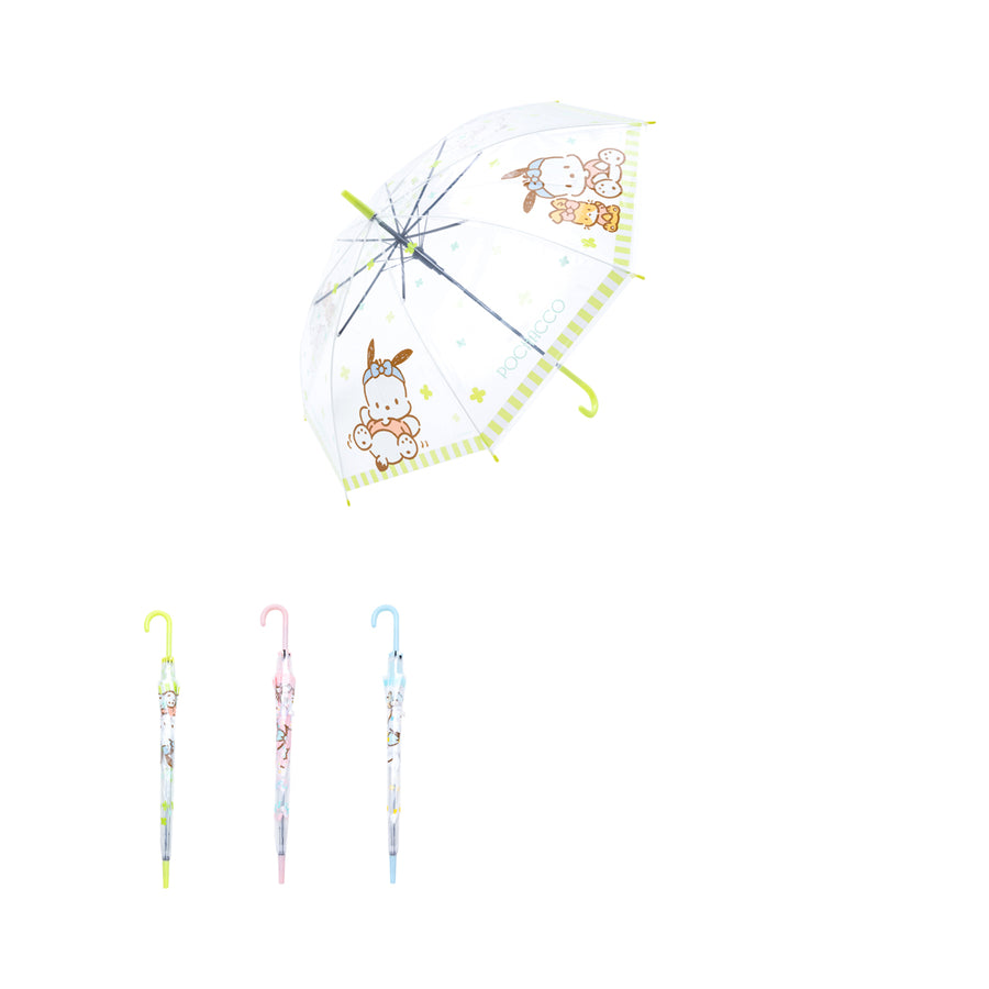 Sanrio Characters Transparent Long-handled Umbrella (My Melody)