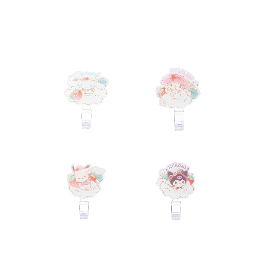 Sanrio Characters Acrylic Hooks(4 pcs)