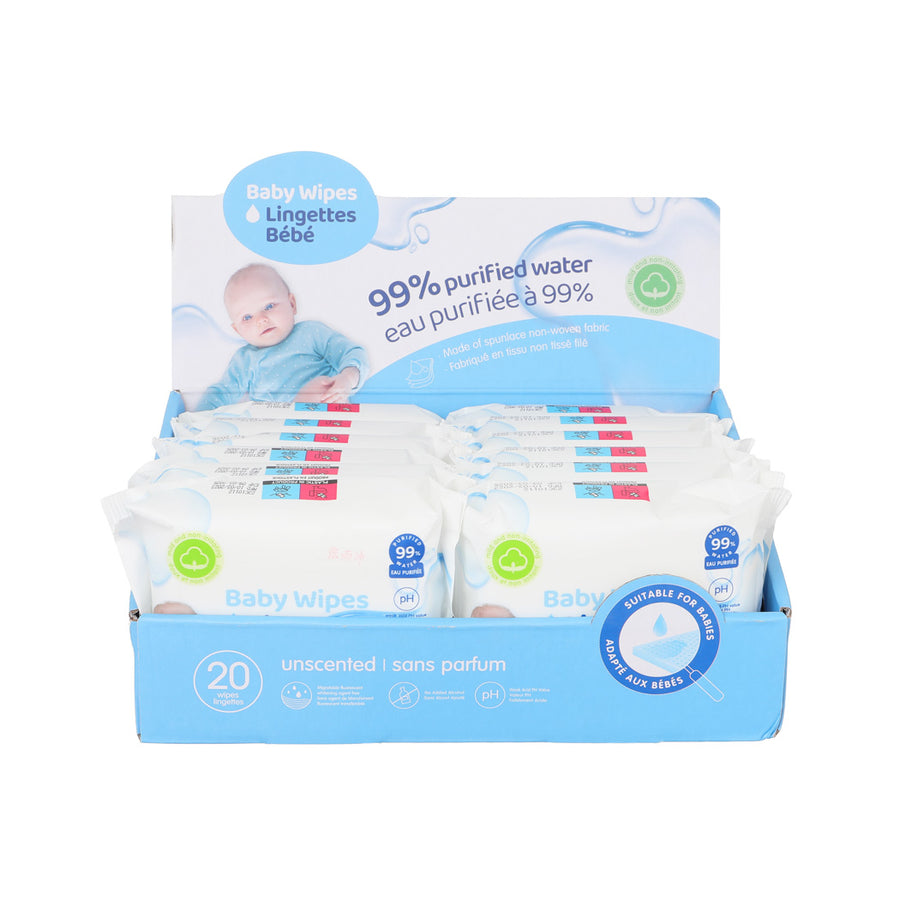 Baby Wipes (20 Wipes)