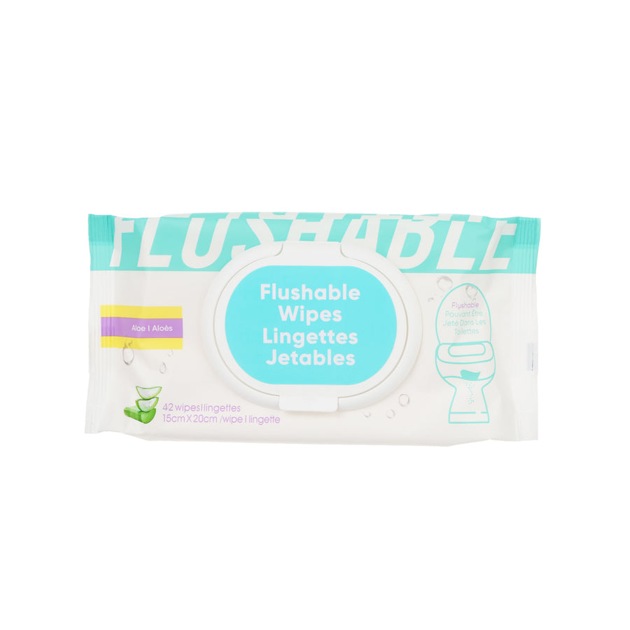 Flushable Wipes (42 Wipes)