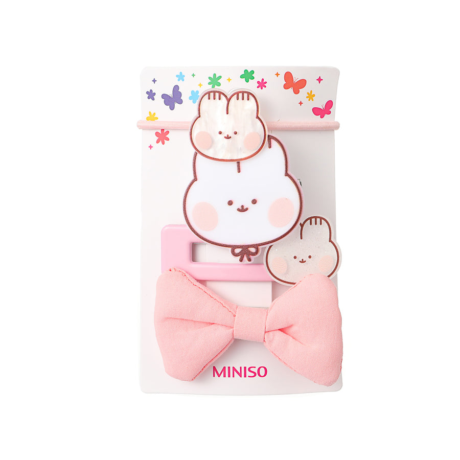 Ratora Series Pink Hair Accessories Kit (4 pcs)
