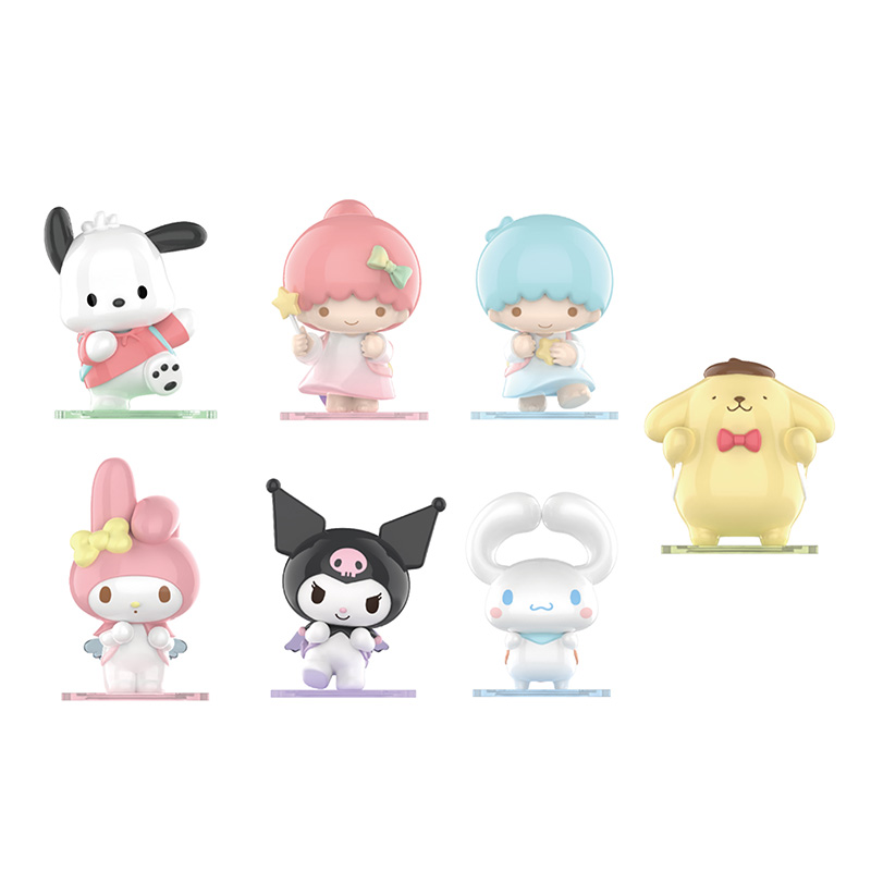 Sanrio Characters Back-to-Back Company Series Blind Box Figure Model