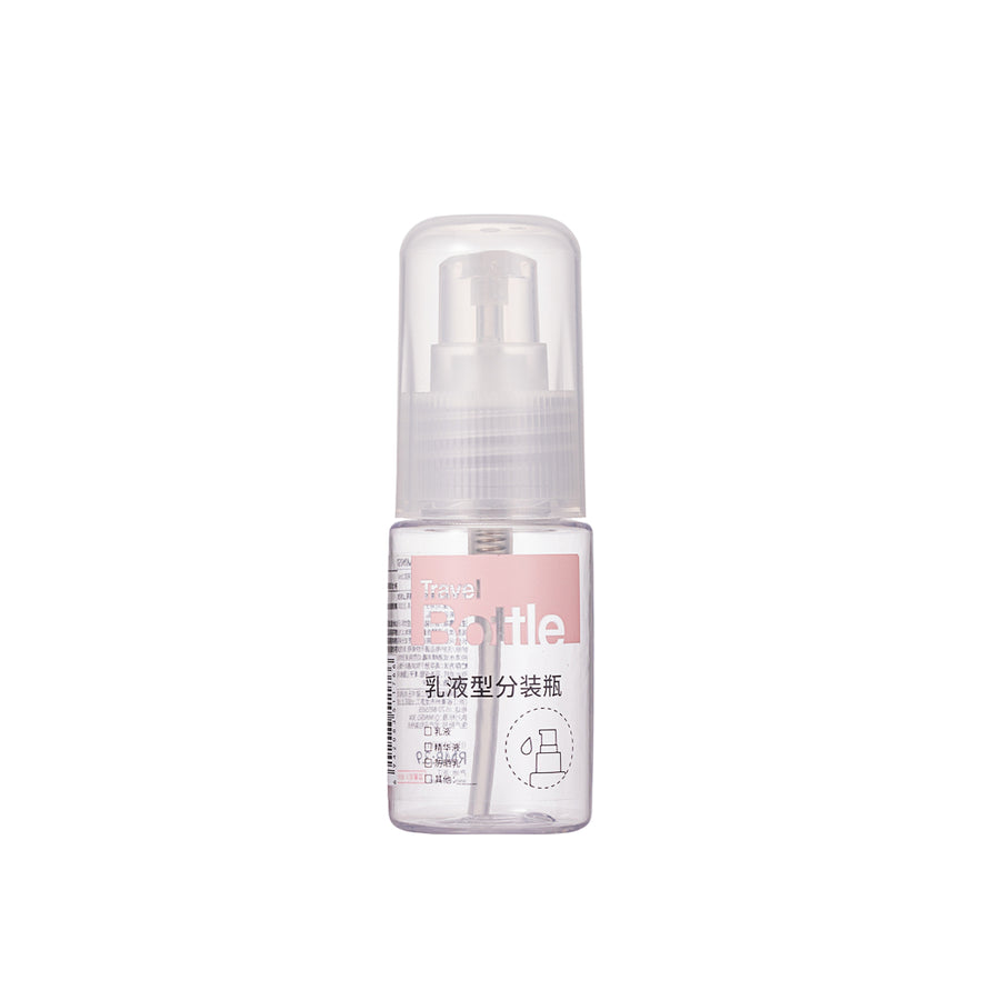 PET Transparent Pump Bottle 30ml