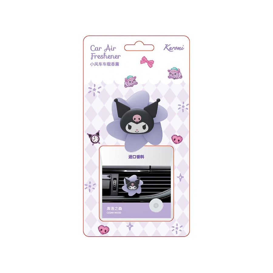 Kuromi Windmill Car Air Freshener (Forest)