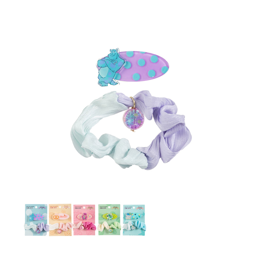 Disney Pixar Food Collection Hair Scrunchie & Hair Clip