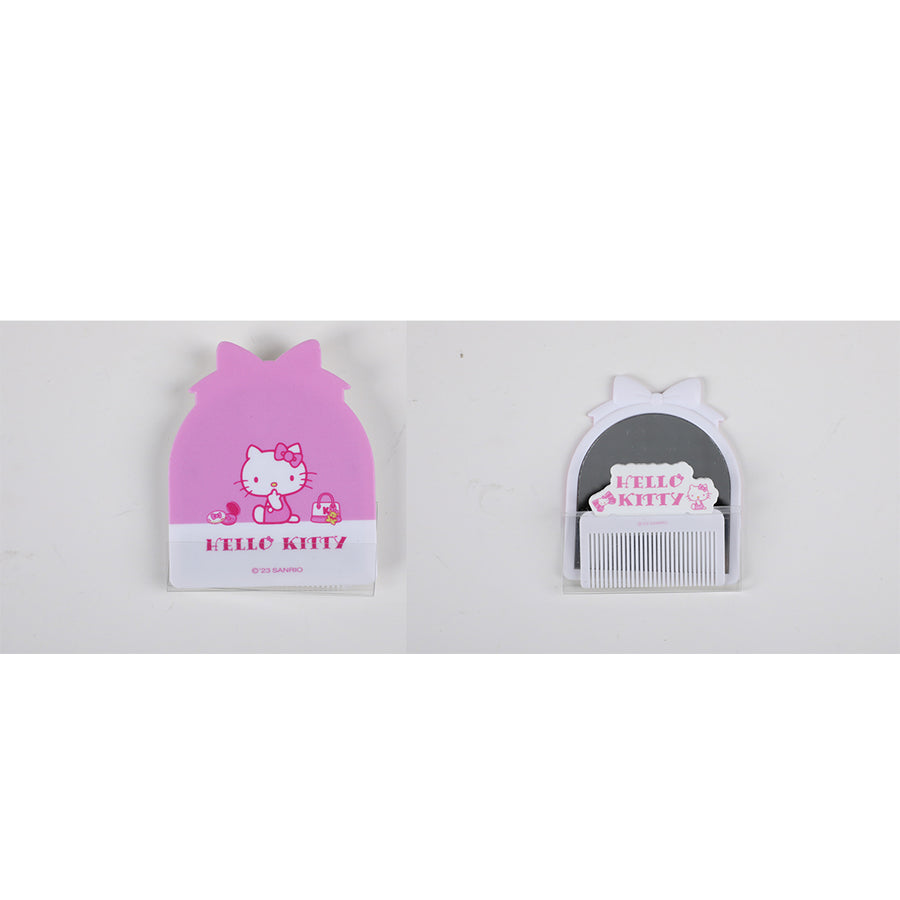 Hello Kitty Beauty Diary Series Comb & Mirror Set