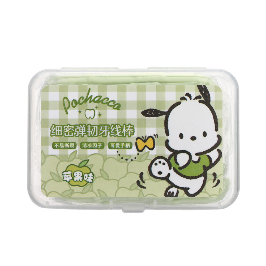 Pochacco Fruit Flavored Dental Flossers (50 Count)