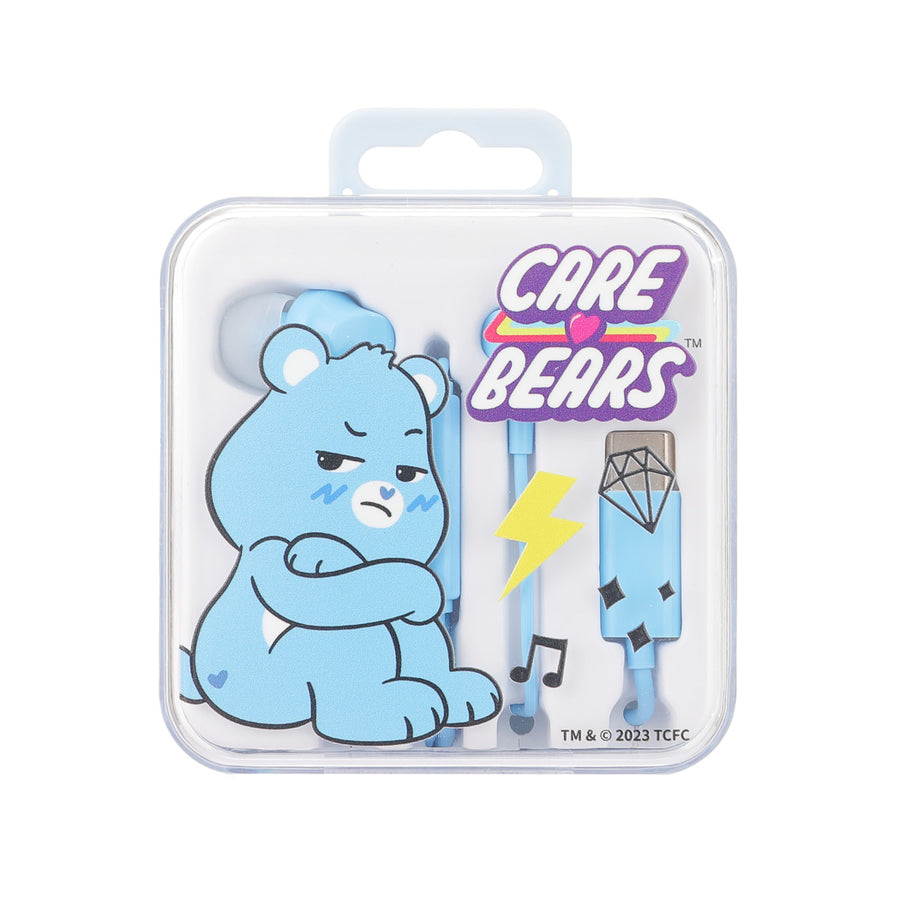 Care Bears Collection Type-C in-Ear Earphones   Model: 875#(Blue)