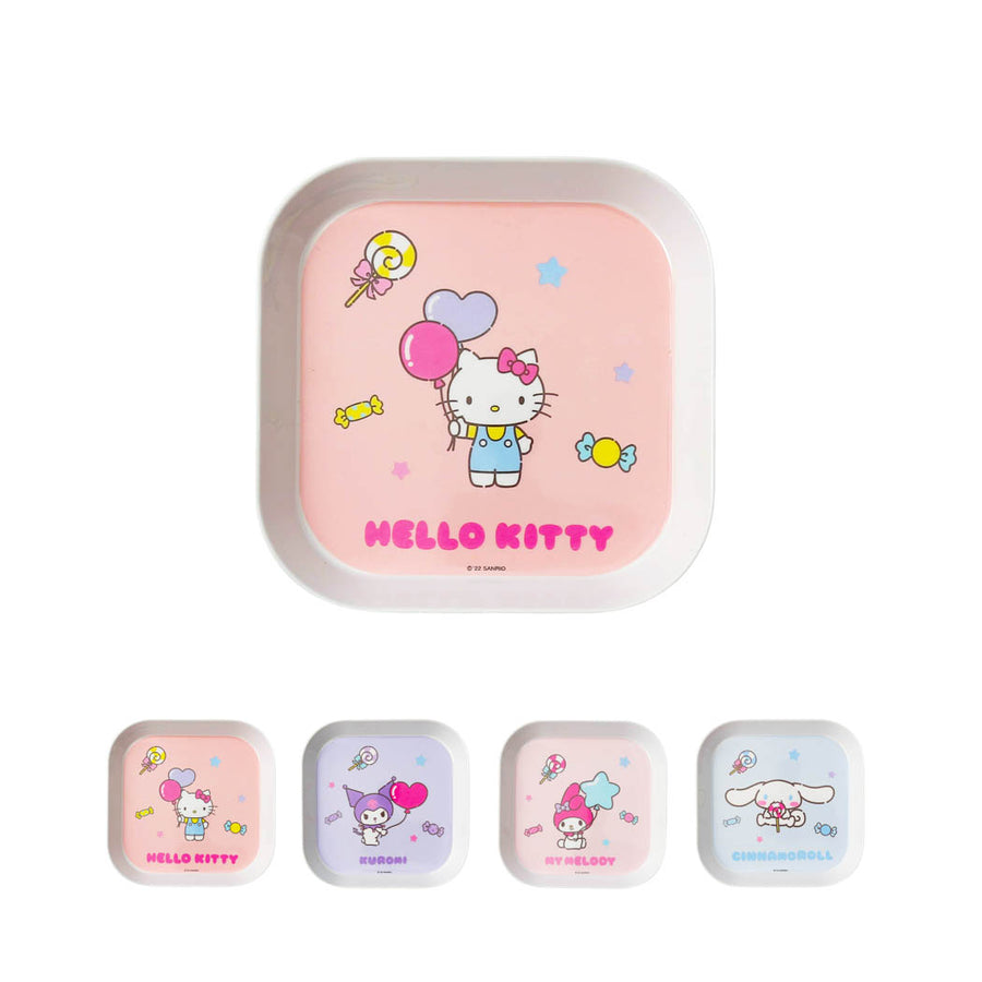 Hello Kitty and Friends Square Plate
