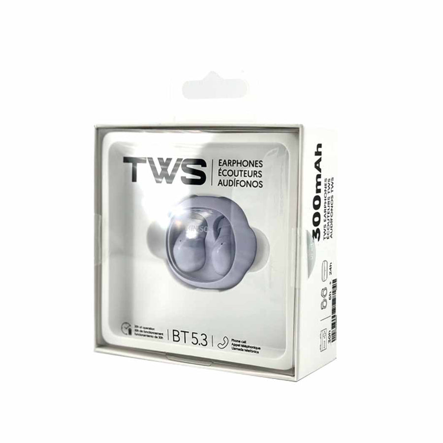 Colored Beans Under A Skylight Series TWS Earphones  Model: M99 (Purple)
