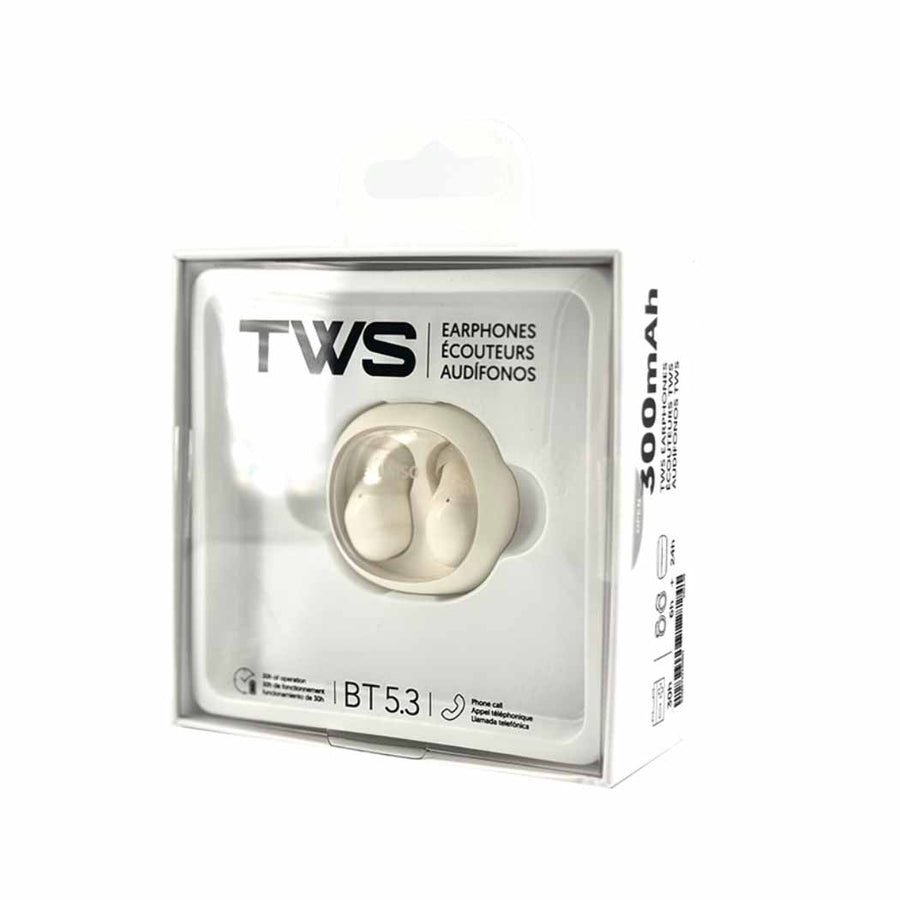 Colored Beans Under A Skylight Series TWS Earphones  Model: M99 (White)
