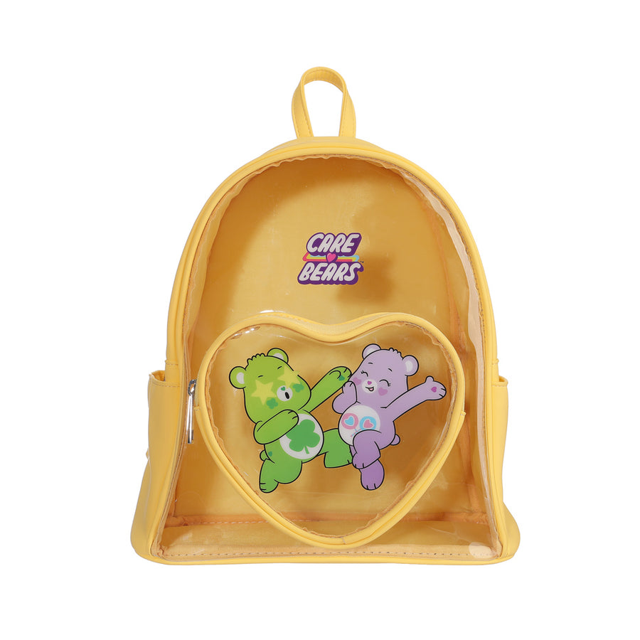 Care Bears Collection Candy Transparent Backpack(Yellow)