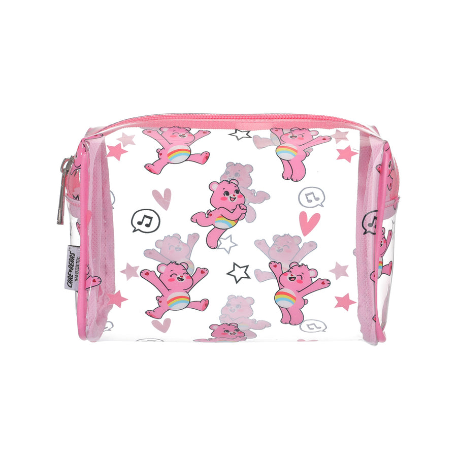 Care Bears Collection All Over Print Translucent Cosmetic Bag(Pink)